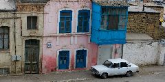 Foto: Vēja un būvlaukumu pilsēta Baku